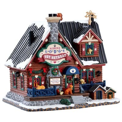 Lemax christmas cabin Vail Village 2023