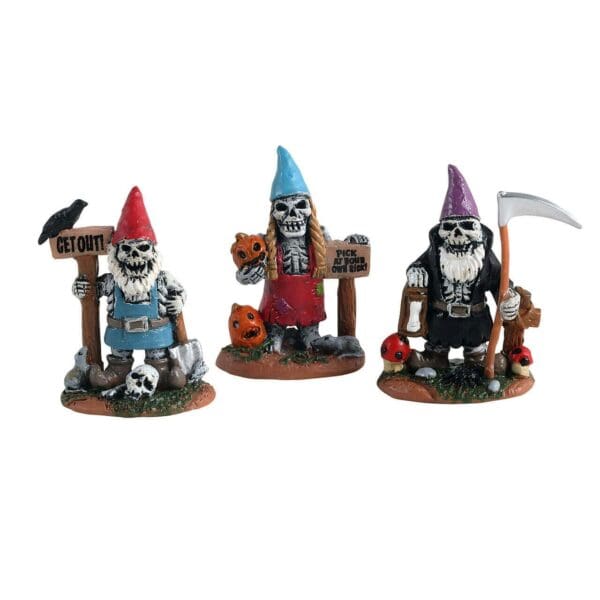 Skeleton Garden Gnomes