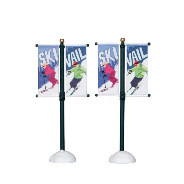 Street Pole Banner, Set Of 2