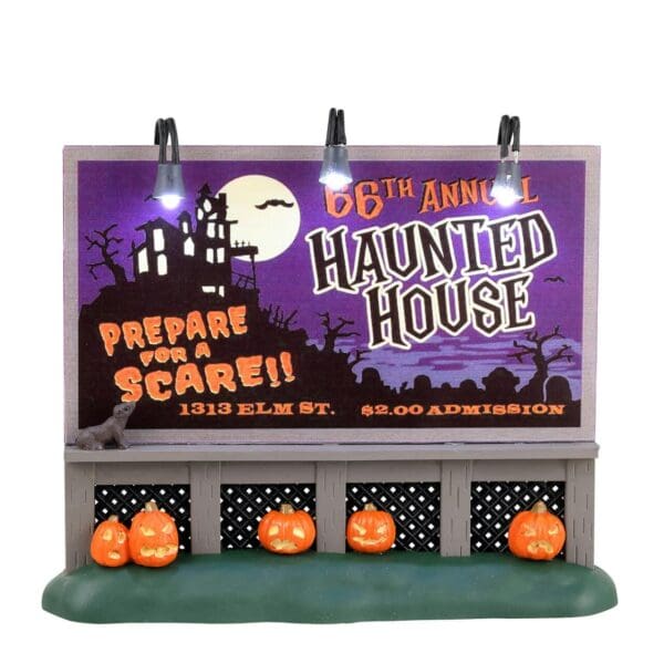 Haunted House Billboard