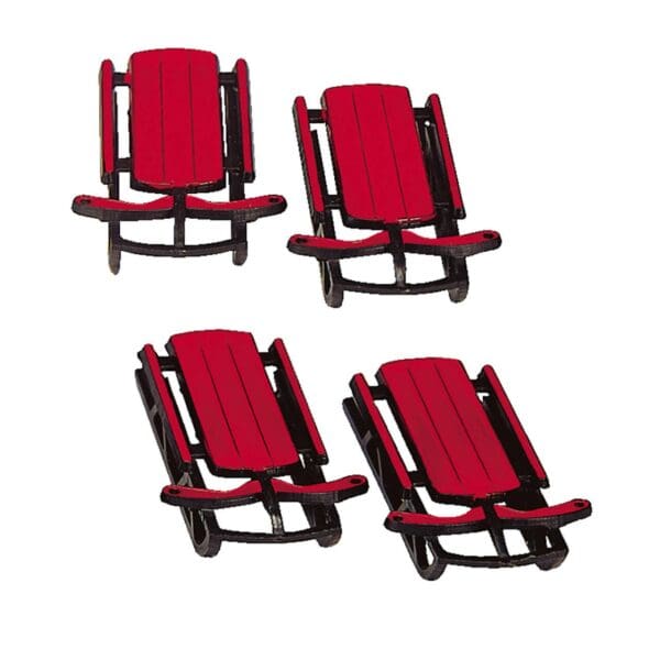 Sled, Set Of 4