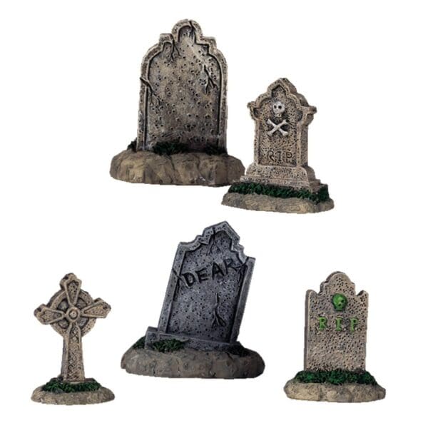 Tombstones, Set Of 5