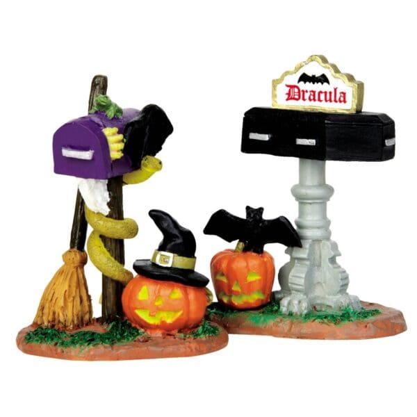 Monster Mailboxes, Set Of 2