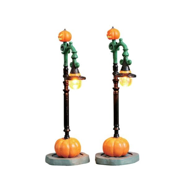 Witch Pumpkin Patch, Set Of 2