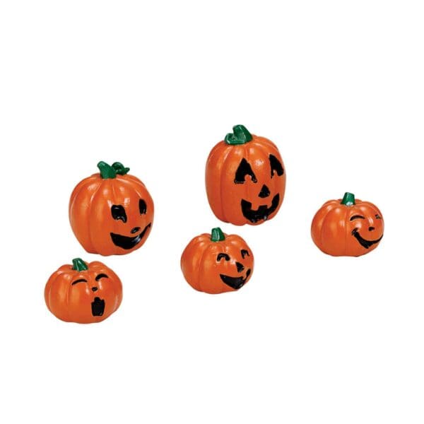 Happy Pumpkin Family, Set Of 5