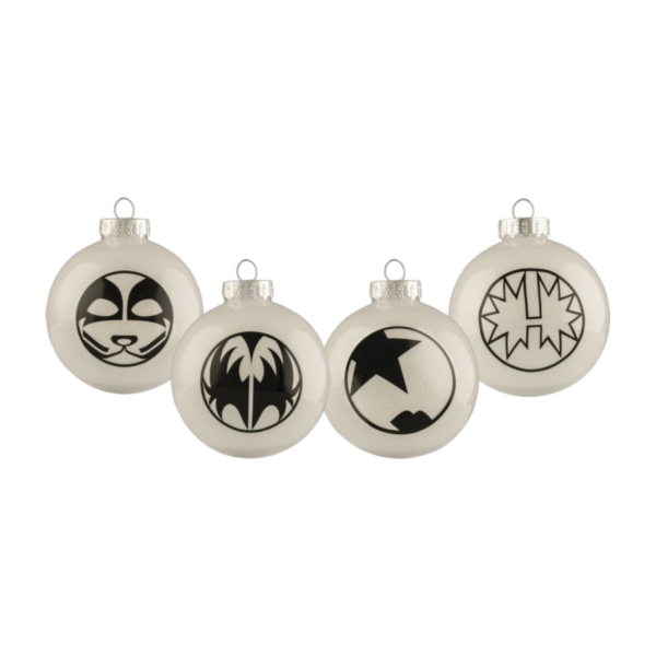 KISS Band Bauble, Set of 4