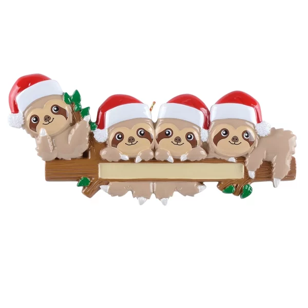 Maxora Sloth Family of 4