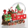 Santa Train Snow Globe